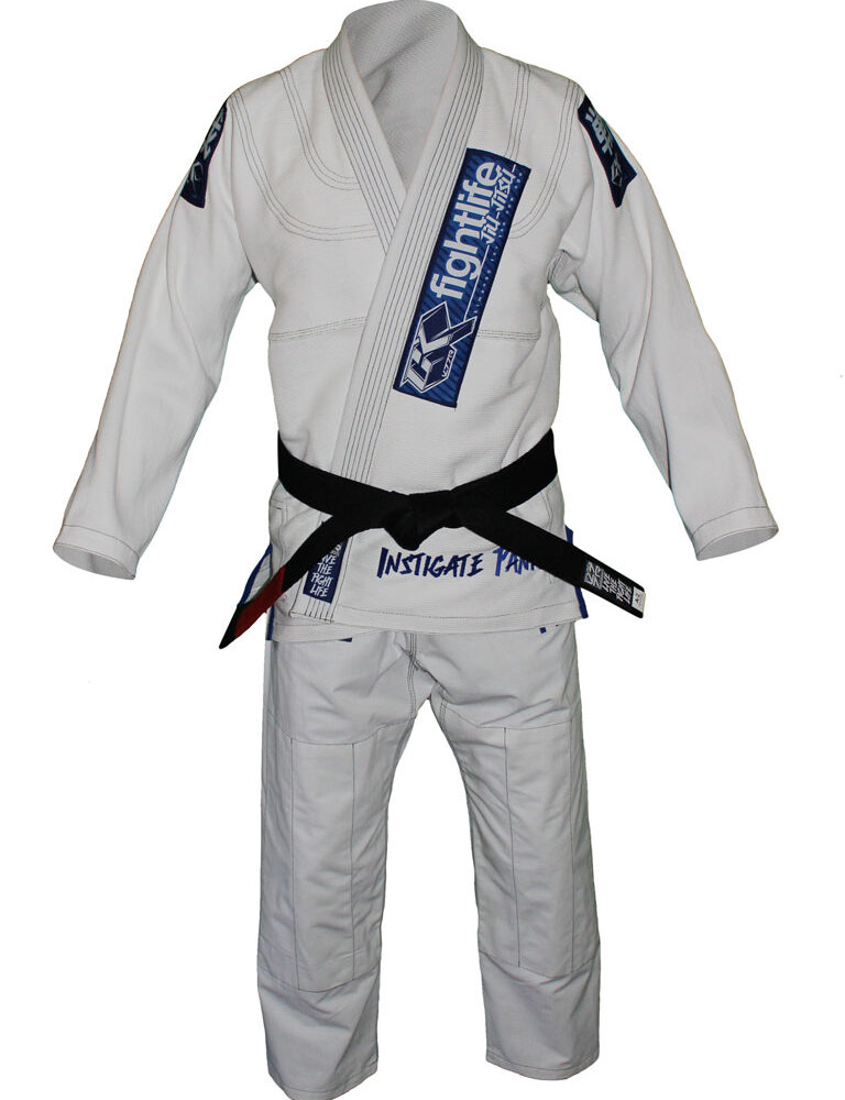 Contract Killer Fight Life Gi - White