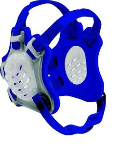 Cliff Keen Youth Wrestling Tornado Headgear Translucent & Royal Blue