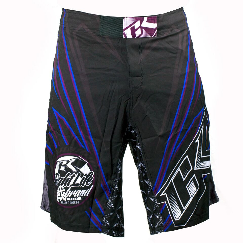 Contract Killer Jagged Blue Shorts
