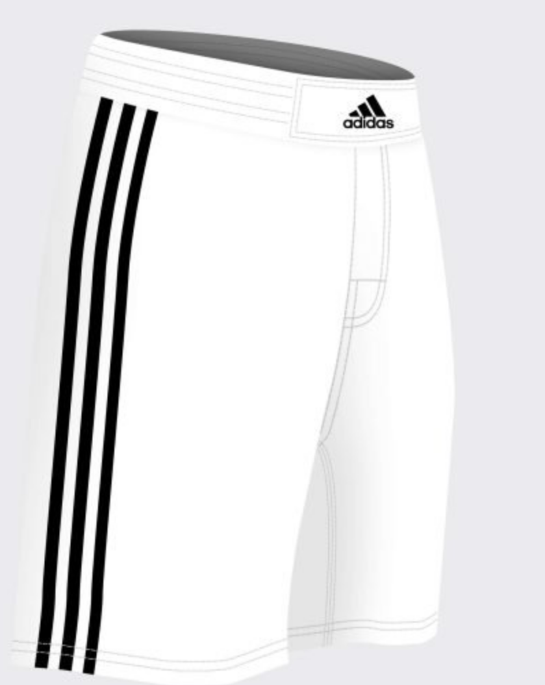 Adidas Grappling Shorts - White