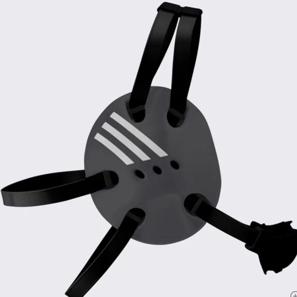 Adidas AE100C Response Earguards - Grey/Black