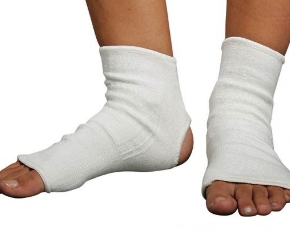 Adidas White Ankle Supports