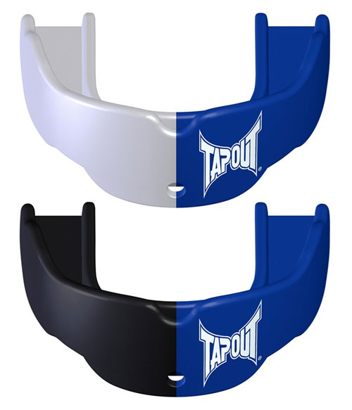 Tapout Youth Blue/White Mouthguard Set