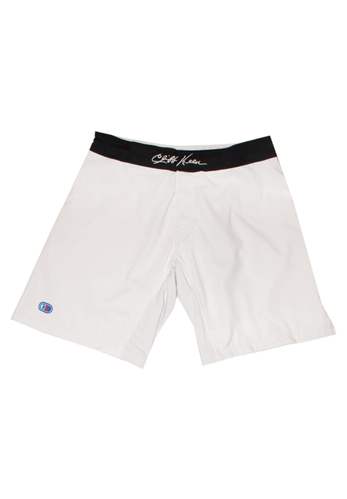 Cliff Keen Stock Wrestling / MMA Board Shorts - White