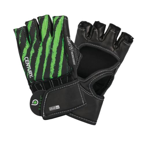 Century Brave Youth Open Palm Glove  - Black/Green