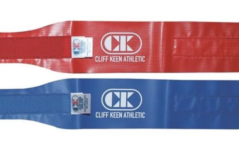Cliff Keen Tournament Ankle Bands - Blue/Red
