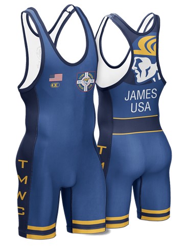 Cliff Keen Style 65 Sublimated Custom Side Panel Singlet - Set of 6