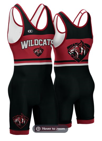 Cliff Keen Style 43 Full Back Custom Singlet - Set of 6
