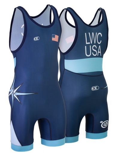 Cliff Keen Custom Mesh Back Singlet with Delta Leg Panels - Set of 6