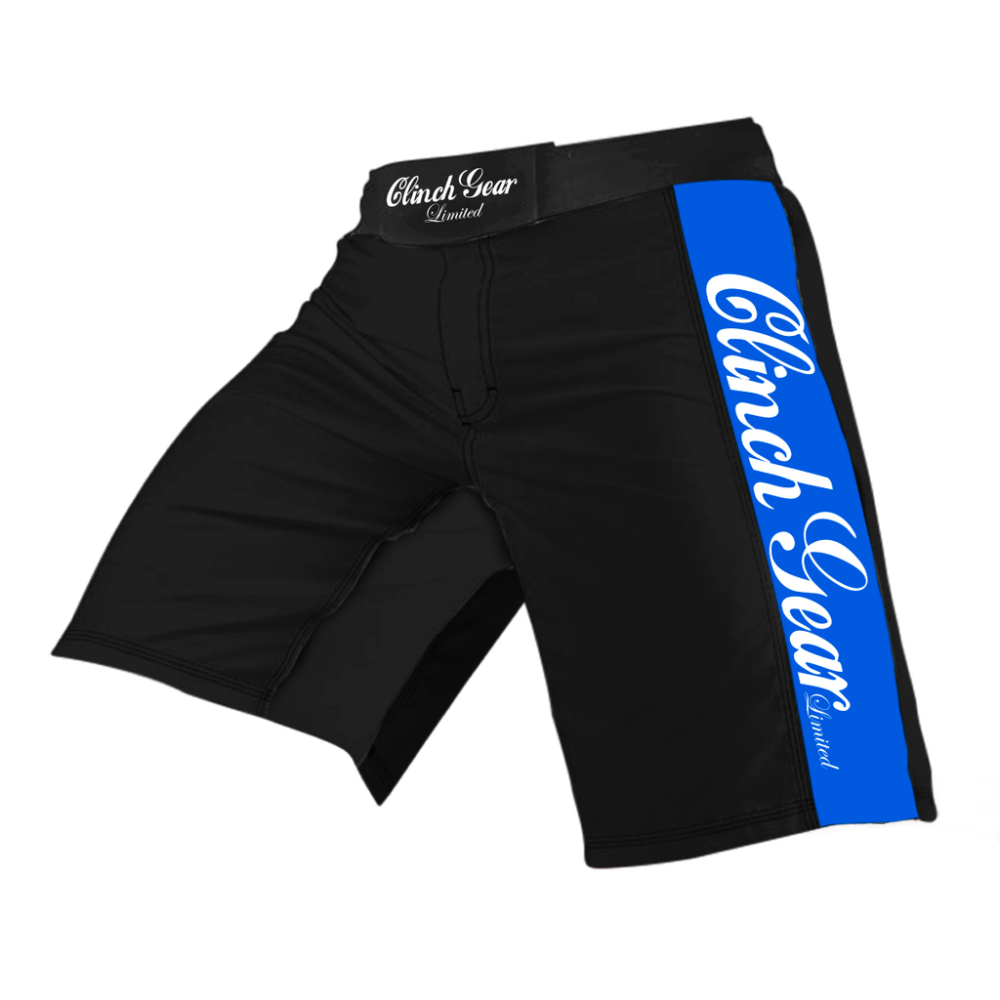 Clinch Gear Pro Series Shorts – Limited Edition – Black/Blue/White