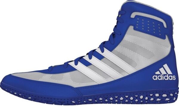 Adidas Mat Wizard Wrestling Shoe – Royal/White/Grey