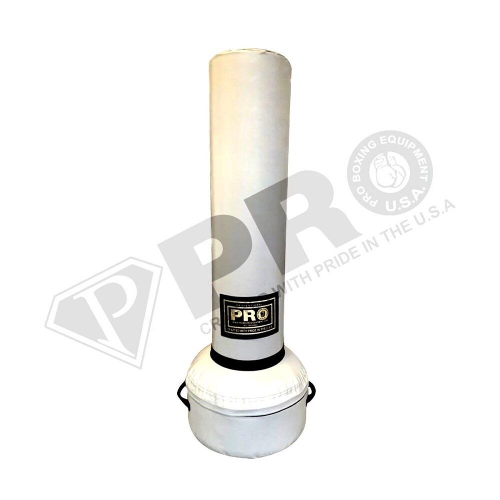 PRO Boxing Freestanding Heavy Punching Bag White Made in U.S.A.