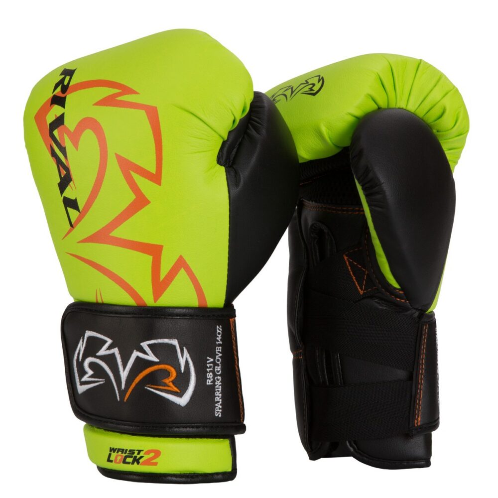 Rival Evolution Sparring Glove – Lime