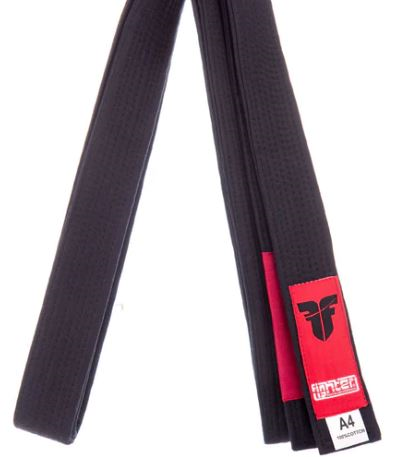 Fighter BJJ Belt - Black FBB-05
