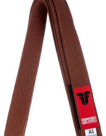 Fighter BJJ Belt - Brown FBB-04