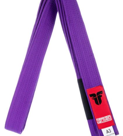 Fighter BJJ Belt - Purple FBB-03