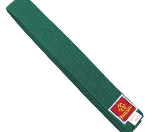 Fighter Hayashi Budo Cotton Belt - Green - 050-5
