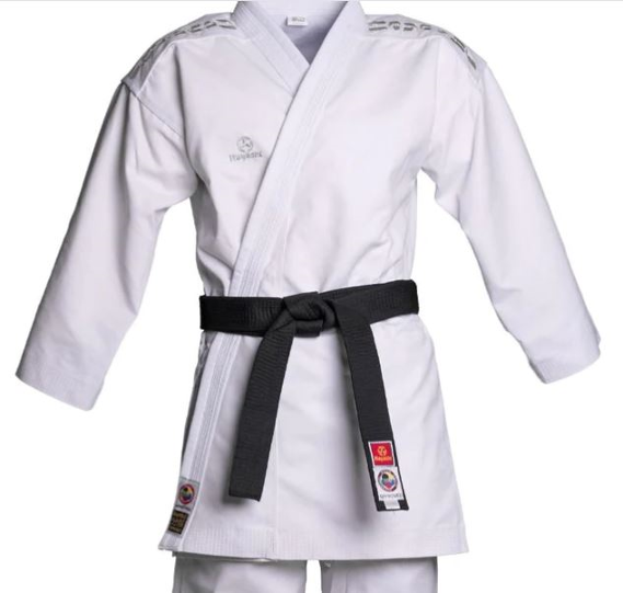 Fighter Hayashi Karate-Gi Bunkai - White Embroidery