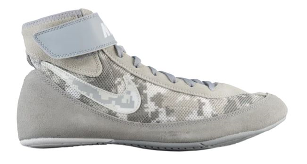 Fighter Nike Speedsweep VII Wrestling Shoes White & Wolf Grey