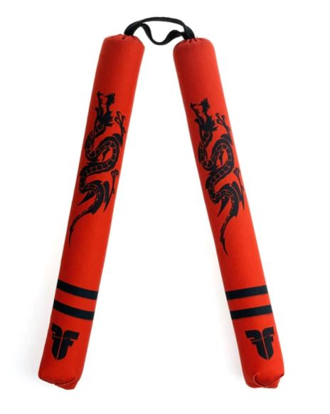 Fighter Soft Dragon Nunchaku - Red