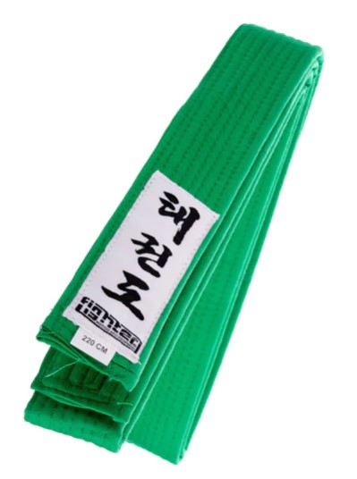 Fighter Taekwondo ITF Belt - Green