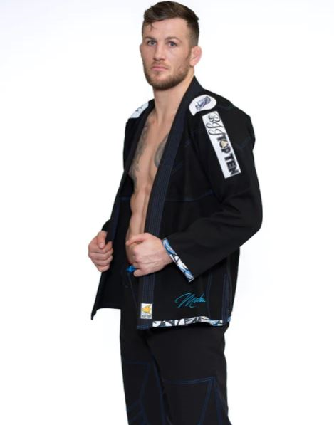 Fighter Top Ten Brazilian Jiu Jitsu Uniform Mohicans- Black