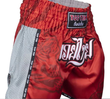 Fighter Top Ten IFMA Shorts Patchara - 18510-4 Red