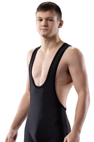 Matman Goodwill Low Cut Singlet - Black