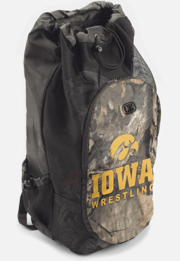Cliff Keen Iowa Wrestling Mossy Oak Camo Backpack
