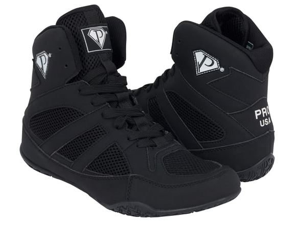 PRO Men's Mid Top Canvas Boxing Shoes