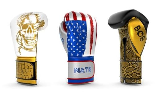 Pro Custom Real Leather Boxing Gloves