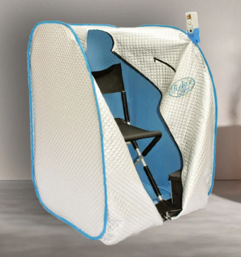 Relax Far Infrared Light Portable Personal Sauna - Silver