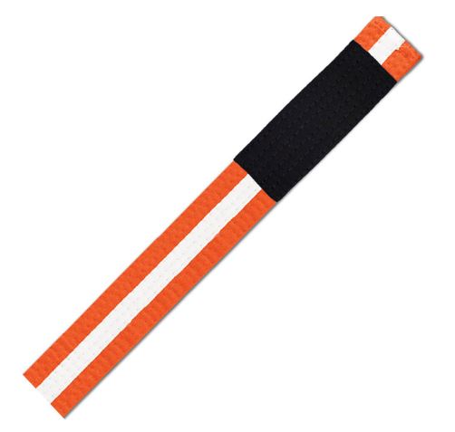 RevGear Brazilian Jiu Jitsu Belt - Orange with White Stripe