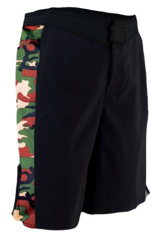 Revgear Spartan Blank MMA Fight Shorts - Army Camo
