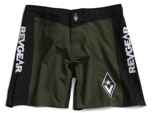 Revgear Stealth Hybrid - MMA Shorts Olive/Black
