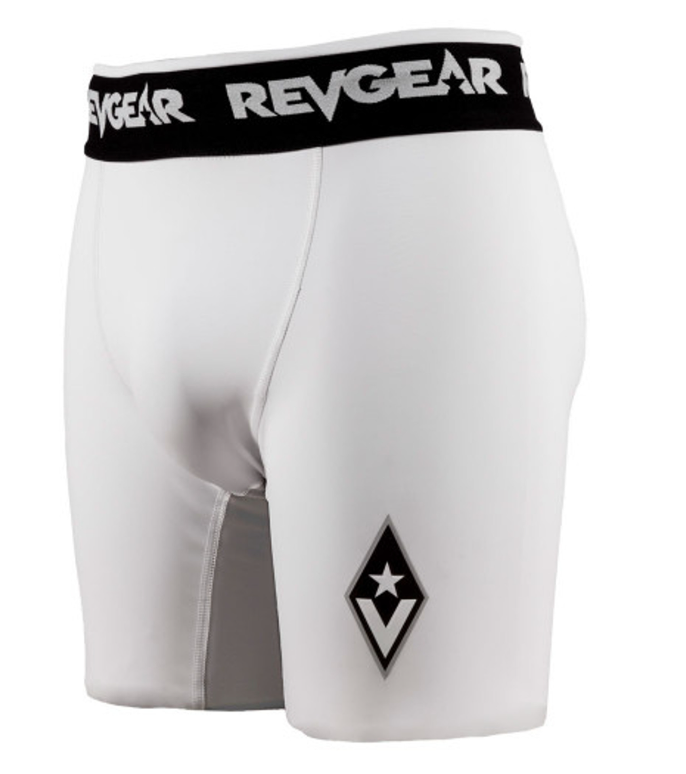 Revgear Vale Tudo Pro Compression Shorts - White